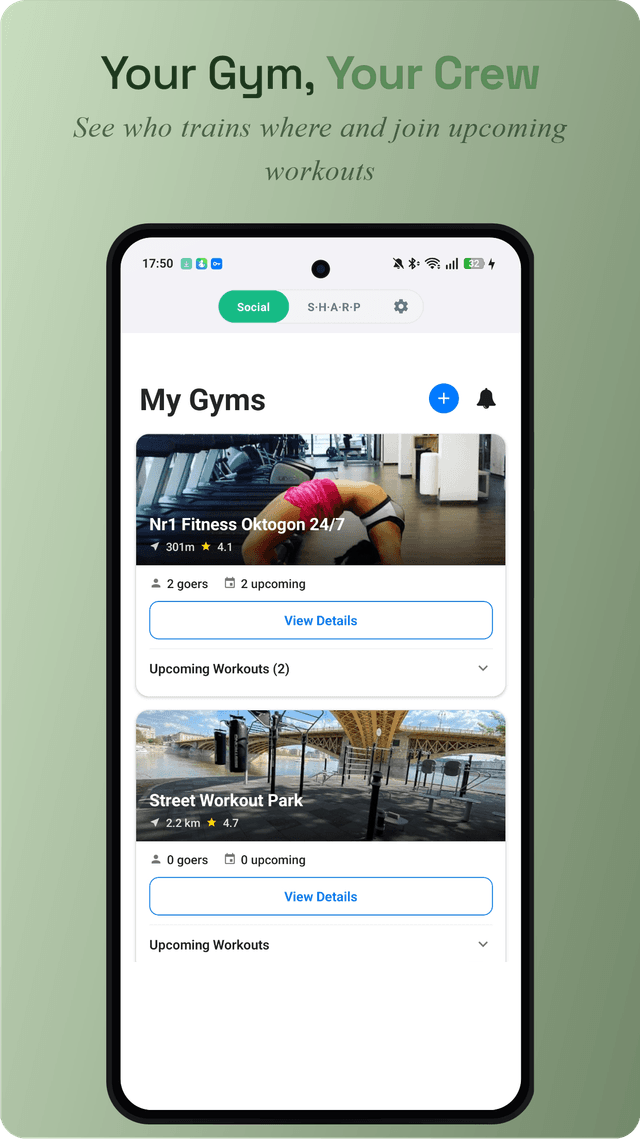 The Social Gym screenshot 3