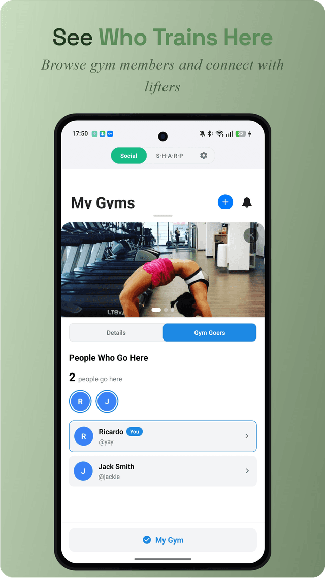 The Social Gym screenshot 4