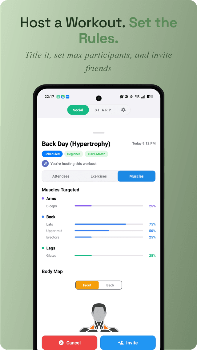 The Social Gym screenshot 6