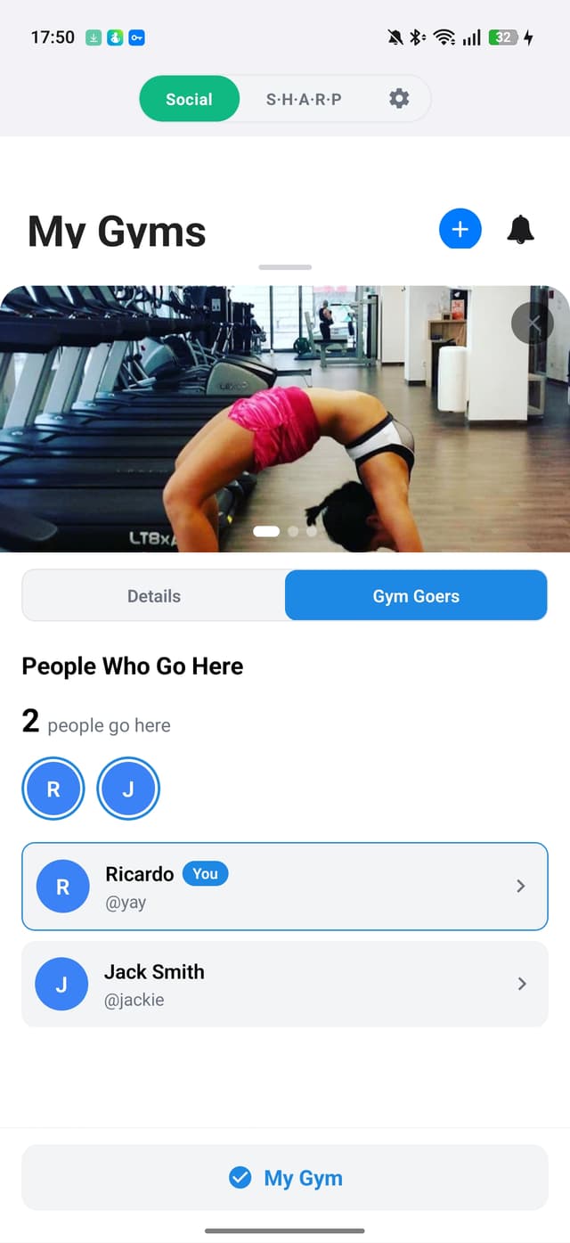 Workout With Me meet people at the gym screenshot 1